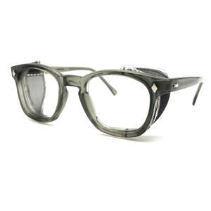 NEW PENTAX F9800 SMOKE SAFETY/SPORT EYEGLASSES 46-20-145